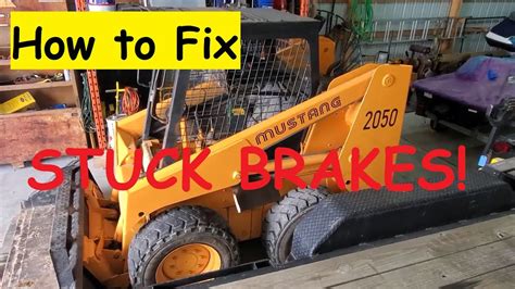 mustang brake solenoid skid steer|skid steer intermittent brake problems.